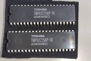 TMP82C55AP-10　2個　未使用・動作未確認・ジャンク品・送料無料