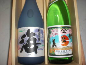 鹿児島産本格芋焼酎／伊佐美、海、くじら２５度７２０ミリ選べる２銘柄セツト価格