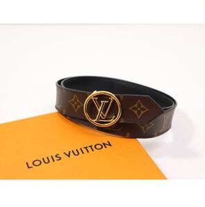 U867【本物保証】 Louis Vuitton/ルイヴィトン サンチュール/ベルト ライン/モノグラム エピ M9935 90/36 服飾小物/アクセサリー 外箱付属