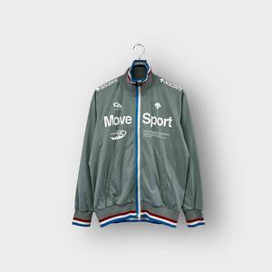 DESCENTE Move Sport デサント 長袖ジャージ ライトグリーン サイズM ムーブスポーツ メンズ ヴィンテージ 6