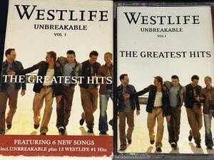 Westlife / Unbreakable Vol.1 - The Greatest Hits 輸入カセットテープ