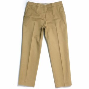 JIL SANDER TAPERED PANTS size38 BEIGE ジルサンダー テーパード パンツ