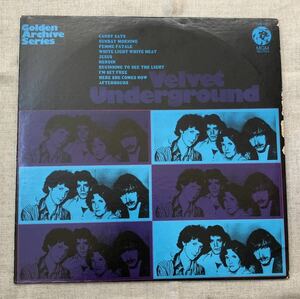 Velvet Underground Golden Archive Series LP ヴェルベットアンダーグラウンド　名曲多数　ベスト盤　アンディー・ウオーホル
