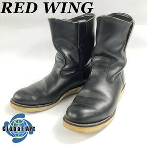 ★E05544/RED WING レッドウィング/ペコスブーツ/8169/サイズ 27.0㎝/レザー 革/ブラック