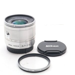 Nikon 広角ズームレンズ 1 NIKKOR VR 6.7-13mm f/3.5-5.6 シルバー ニコンCXフォーマット専用