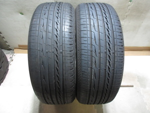 中古タイヤ　225/55R18 98V　ブリヂストン　ALENZA LX100　8～9分山　2本セット