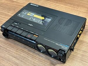 極美品丨整備済 SONY デンスケ プロモデル カセットコーダー TC-D5M