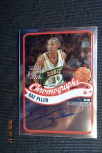 Ray Allen 2003-04 Topps Chrome Autographs