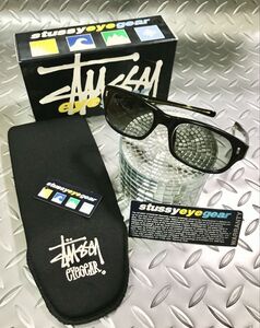 ★希少!名作! 90年代★OLD STUSSY ステューシー サングラス /Michael マイケル ブラック/初期モデル/★送料無料★デッドストック物!！