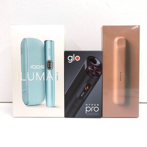 103B521★【未開封品】iQOS ILUMA i ONE/glo HYPER PRO/Dr.VAPE 計3点セット アイコスイルマiワン グロー ドクターベイプ