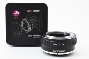 #1795 ★極上★ K＆F マウントアダプター M42 FUJIFILM対応 Xマウント M42　FX