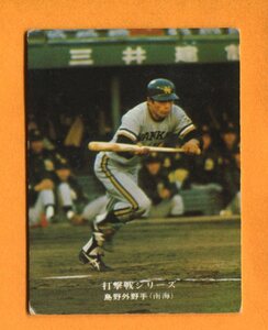 1975年 No826 打撃戦シリーズ　島野外野手（南海）