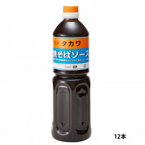 和泉食品　タカワ焼きそばソース(中濃)　1000ml(12本) /a