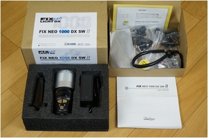 【新品】 Fisheye ★ フィッシュアイ ★ ダイビング 水中ライト ★ FIX NEO 1000 DX SWⅡ ★ フロストシルバー