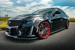 20インチ4本セット T&T forged 鍛造 ホイール キャデラック 全車種に対応 CTS CTS-V CT5 CT6 ATS DTS DTS XT4 XT5 SRX 等にオーダーで作製 