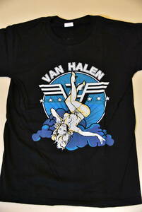 ◆ロックTシャツ◆バンドTシャツ◆VAN HALEN　ヴァンヘイレン◆Mサイズ◆新品◆黒◆