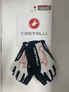 どや！売切り！！カステリ【Castelli ROSSO CORSA CLASSIC GLOVE】指切りグローブ/Sサイズ