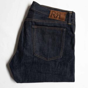 【美品】RRL 【 SLIM NARROW JEANS 】36×32 スリム ナロー ジーンズ デニムパンツ アメリカ製 25010151