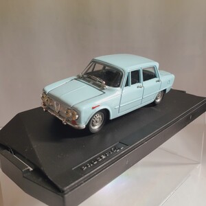 PROGETTO K 1/43「Alfa Romeo GIULIA 1962」プロゲット K アルファロメオ ジュリア 水色 イタリア製 新品未使用 915