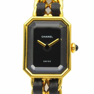 シャネル プルミエールL ブランドオフ CHANEL GP（ゴールドメッキ） 腕時計 GP/革 中古 レディース