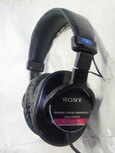 希少 SONY MDR-CD900ST 初期型 サマリウムコバルト磁石ドライバー採用 イヤーパッド交換　音出し確認済 モニターヘッドホン 154