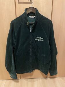 standardCaliforniaスタンダードカリフォルニア　SD Corduroy Harrington Jacket グリーン　Lサイズ