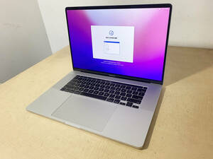 【118】Apple MacBook Pro 16-inch,2019 シルバー Core i9 2.3GHz/32GB/SSD1TB/macOS Monterey