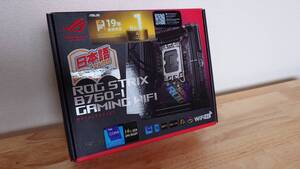 マザーボード＆OS　ASUS ROG　STRIX　B760-I　GAMING　WIFI　　Windows11　HOME