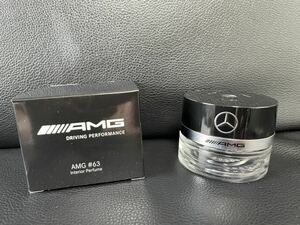 ③メルセデス ベンツ　純正パフュームアトマイザー AMG #63 芳香剤　Mercedes-Benz ホワイトムスク満タン補充