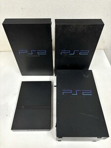 E53　PlayStation2　PS2　プレステ2　本体　4点セット　まとめ売り　SCPH-30000　SCPH-39000　SCPH-10000　SCPH-77000　SONY　ブラック