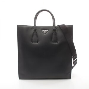 プラダ ブランドオフ PRADA レザー トートバッグ レザー 中古 メンズ