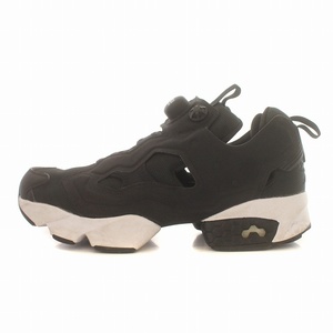 リーボック Reebok INSTAPUMP FURY OG インスタポンプフューリー スニーカー ローカット US8.5 26.5cm 黒 ブラック 白 ホワイト DV6985