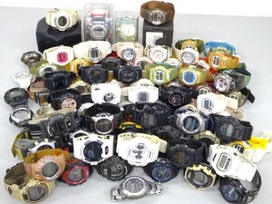 ジャンク 70点 大量 まとめて CASIO カシオ G-SHOCK Ｇショック Baby-G ベビーG DW-5600E DW-6900 GA-120A GW-8900A GW-1700DJ 他 腕時計