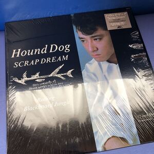 HOUND DOG ハウンドドッグ Scrap Dream 大友康平 シュリンク付 帯付12インチ レコード 5点以上落札で送料無料Y