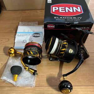 PENN SLAMMER 4 ペン スラマー4 8500HS スペアスプール 替えハンドル付き