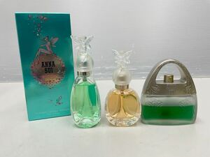 HR☆ ANNA SUI 香水 3点 おまとめ シークレットウィッシュ 30ml フェアリー ダンス 30ml アナスイ スイ ドリームス 50ml オードトワレ 箱付