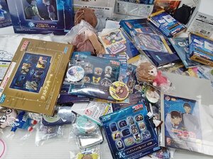 [BC-2-4] 名探偵コナン アニメ 缶バッジ アクリル ラバスト マスコット トートバッグ など グッズ まとめ売り 開封済み ジャンク