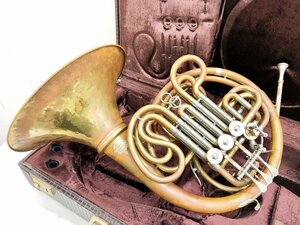 Y2370　中古品　金管楽器　フレンチホルン　Alexander　アレキサンダー　Mod 103　　【ケース付き】