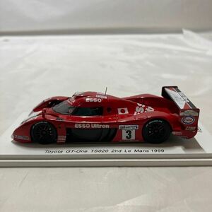 SPARK 1/43 Toyota GT-ONE TS020 1999 #3 ミニカースポーツカースパークROMU [290]