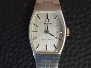 レア物 ヴィンテージ 当時物 ティソ TISSOT スタイリスト STYLIST 手巻 ブレスレットウォッチ 管理No.14080