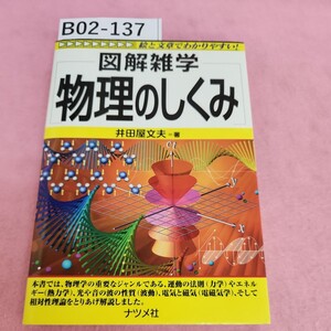 B02-137 図解雑学 物理のしくみ 井田屋文夫著 ナツメ社 3977 