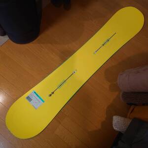 Burton FIX 08-09（バートン フィックス）158cm フラットキャンバー パーク レール ボックス向き スノーボード ボード 中古比較的美品