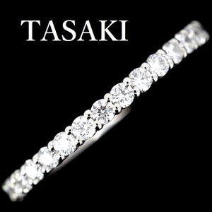 TASAKI ダイヤモンド 0.20ct ハーフエタニティー リング Pt950