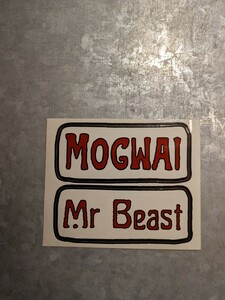 mogwai モグワイ　ステッカー