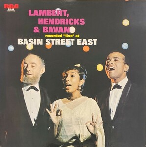 ♪試聴♪Lambert, Hendricks & Bavan / Recorded Live At Basin Street East