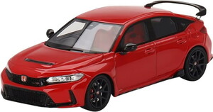 トゥルースケール 1/43 ホンダ シビック タイプR 2023 FL5 ラリーレッド TSM 1:43 Honda Civic Type R TSM430715