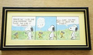 スヌーピー ビンテージアート 絵画 Snoopy 激レア アメリカ発掘品