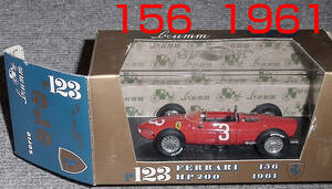 123 1/43フェラーリ 156 3号車 1961 F1 ブルム BRUMM Ferrari