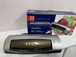 A4 LAMINATOR★ラミネーター★オフィスや自宅で簡単ラミネート加工★中古美品