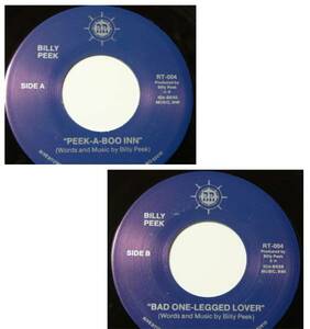 ● PEEK-A-BOO INN ● BAD ONE - LEGGED LOVER ● BILLY PEEK ● 45RPM/ 7インチ